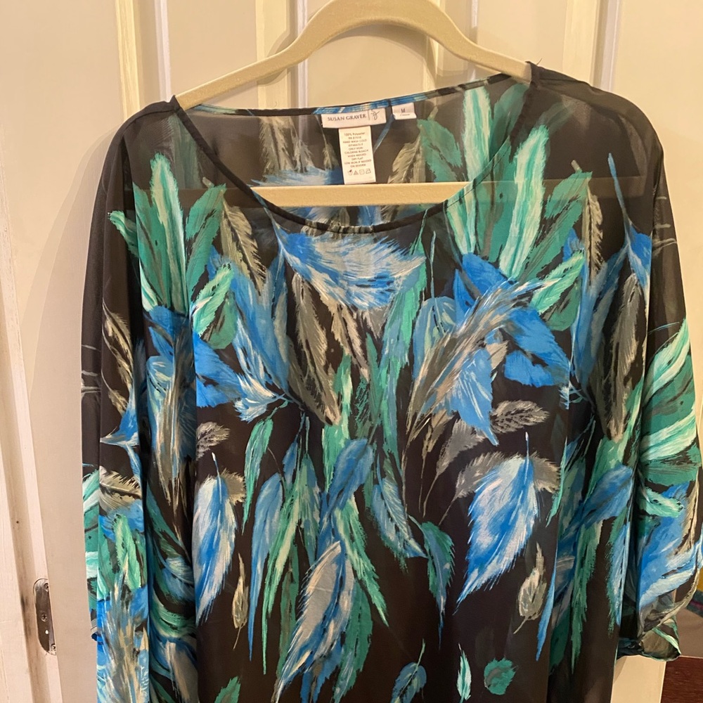 Susan Graver Scarf Top
